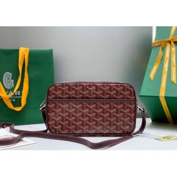 Goyard Cap-Vert PM Camera Bag Burgundy 2024 GY8013 1216 (ZHANG-241216085)