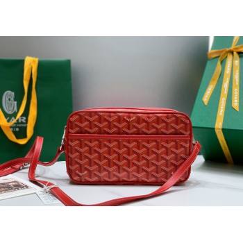 Goyard Cap-Vert PM Camera Bag Red 2024 GY8013 1216 (ZHANG-241216086)