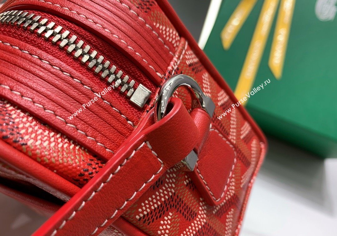 Goyard Cap-Vert PM Camera Bag Red 2024 GY8013 1216 (ZHANG-241216086)