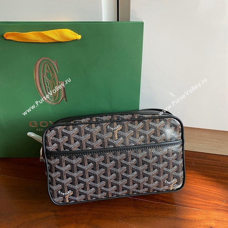 Goyard Cap-Vert PM Camera Bag Black 2024 GY8013 1216 (ZHANG-241216087)