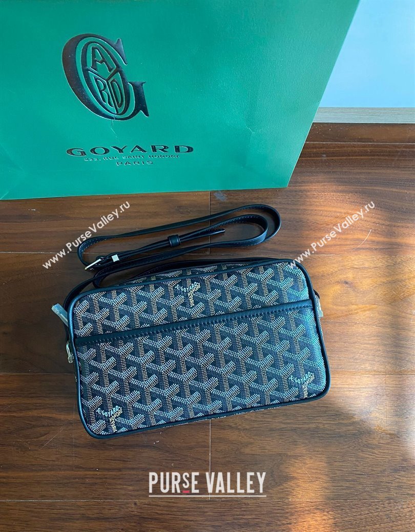 Goyard Cap-Vert PM Camera Bag Black 2024 GY8013 1216 (ZHANG-241216087)