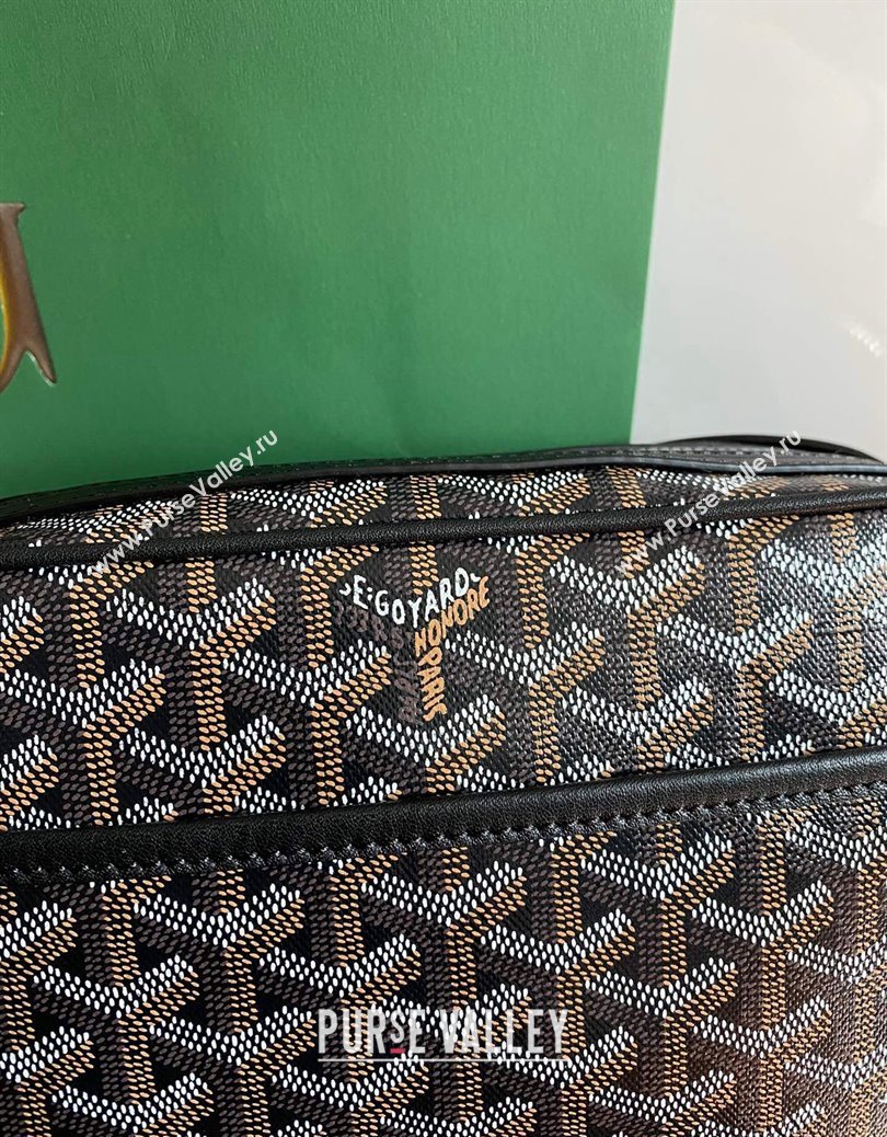 Goyard Cap-Vert PM Camera Bag Black 2024 GY8013 1216 (ZHANG-241216087)