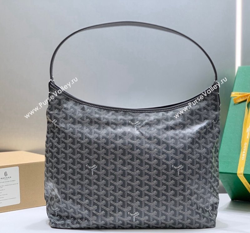 Goyard Boheme Hobo Bag Grey 2024 GY8120 (ZHANG-241216088)