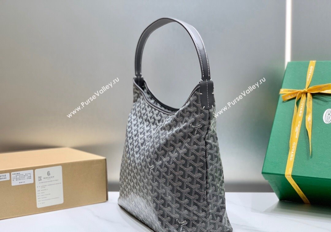 Goyard Boheme Hobo Bag Grey 2024 GY8120 (ZHANG-241216088)