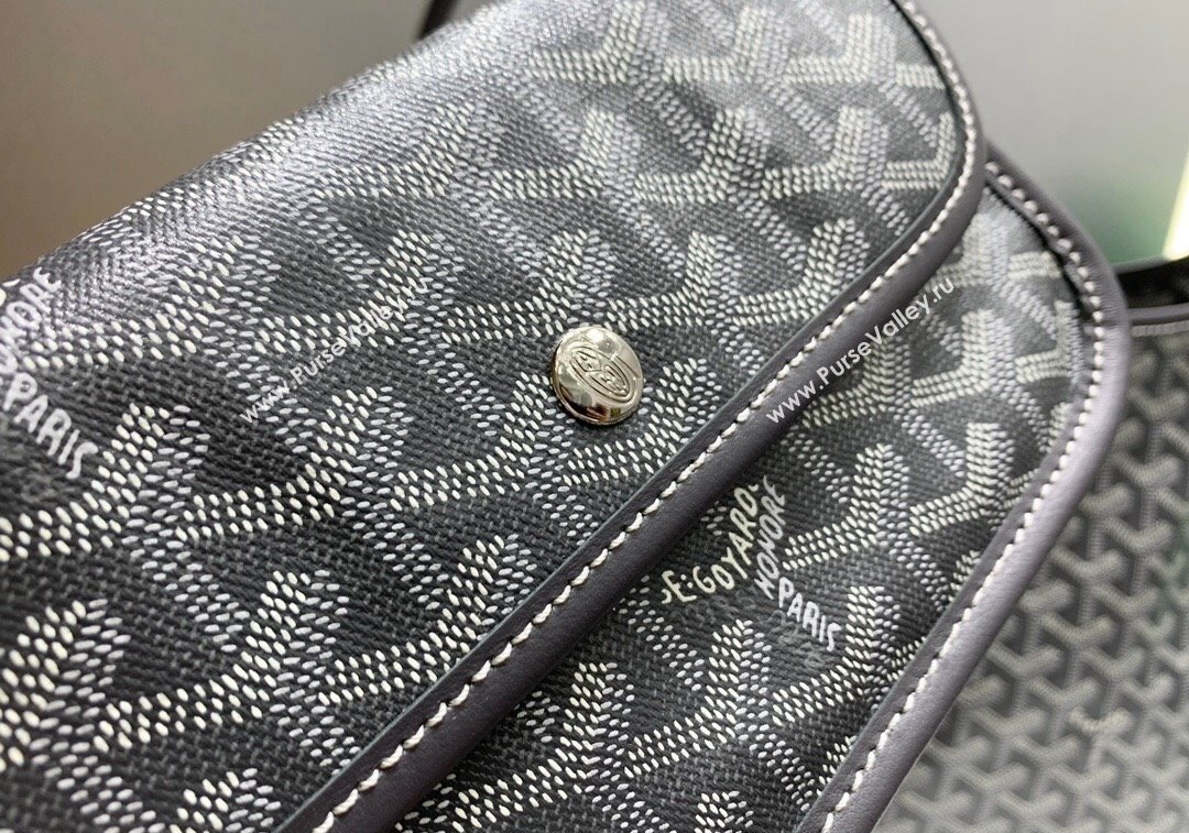 Goyard Boheme Hobo Bag Grey 2024 GY8120 (ZHANG-241216088)