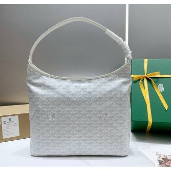 Goyard Boheme Hobo Bag White 2024 GY8120 (ZHANG-241216089)