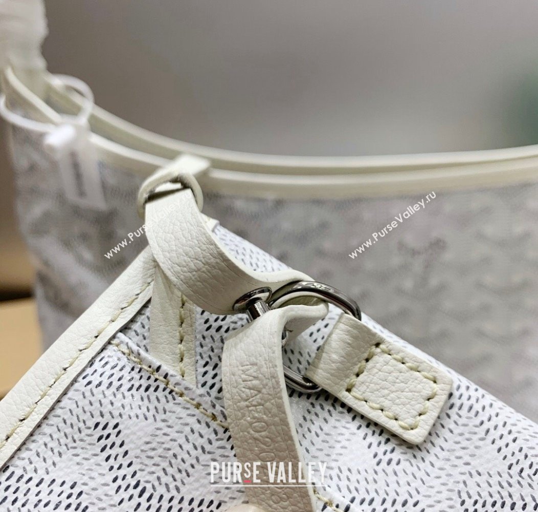 Goyard Boheme Hobo Bag White 2024 GY8120 (ZHANG-241216089)