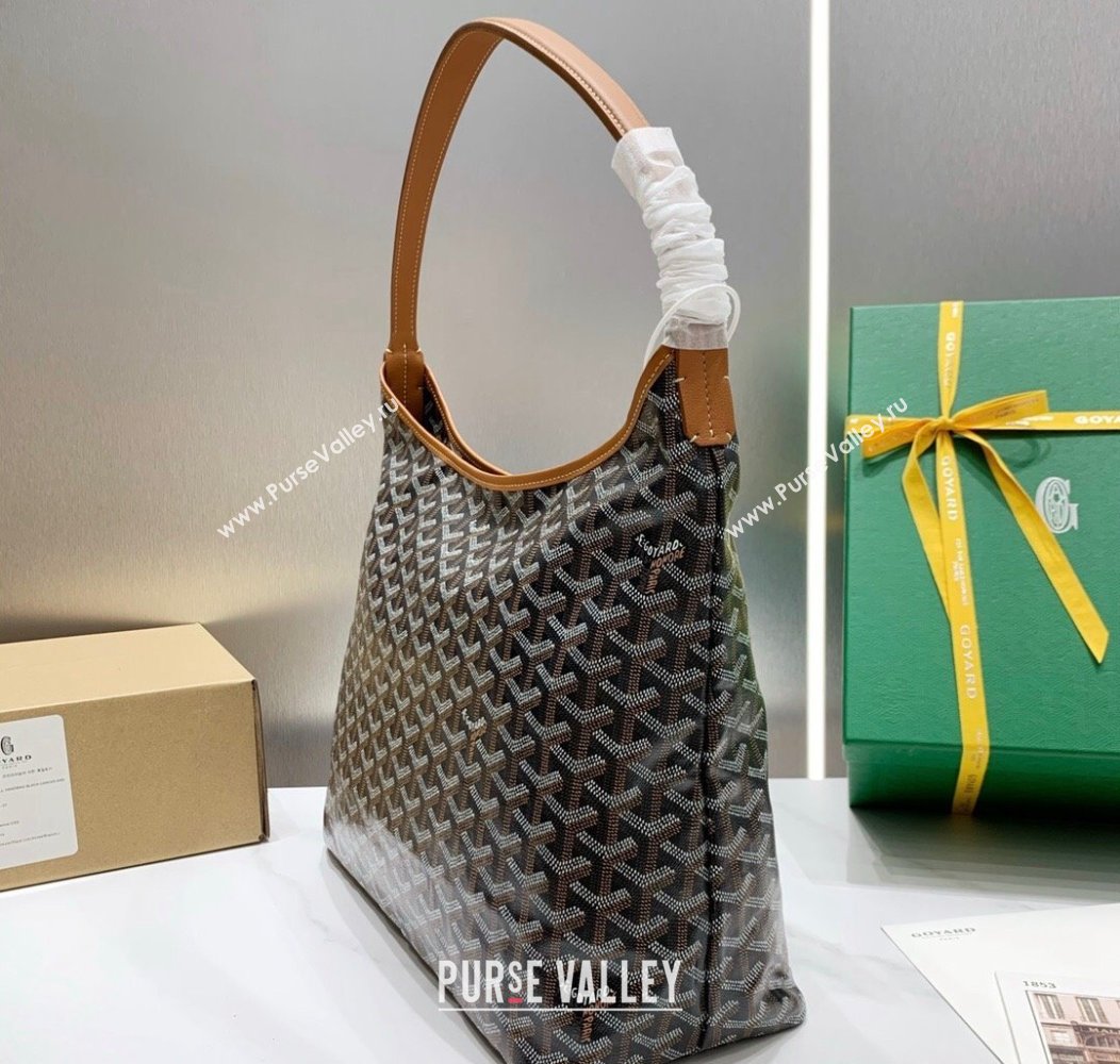 Goyard Boheme Hobo Bag Brown 2024 GY8120 (ZHANG-241216092)