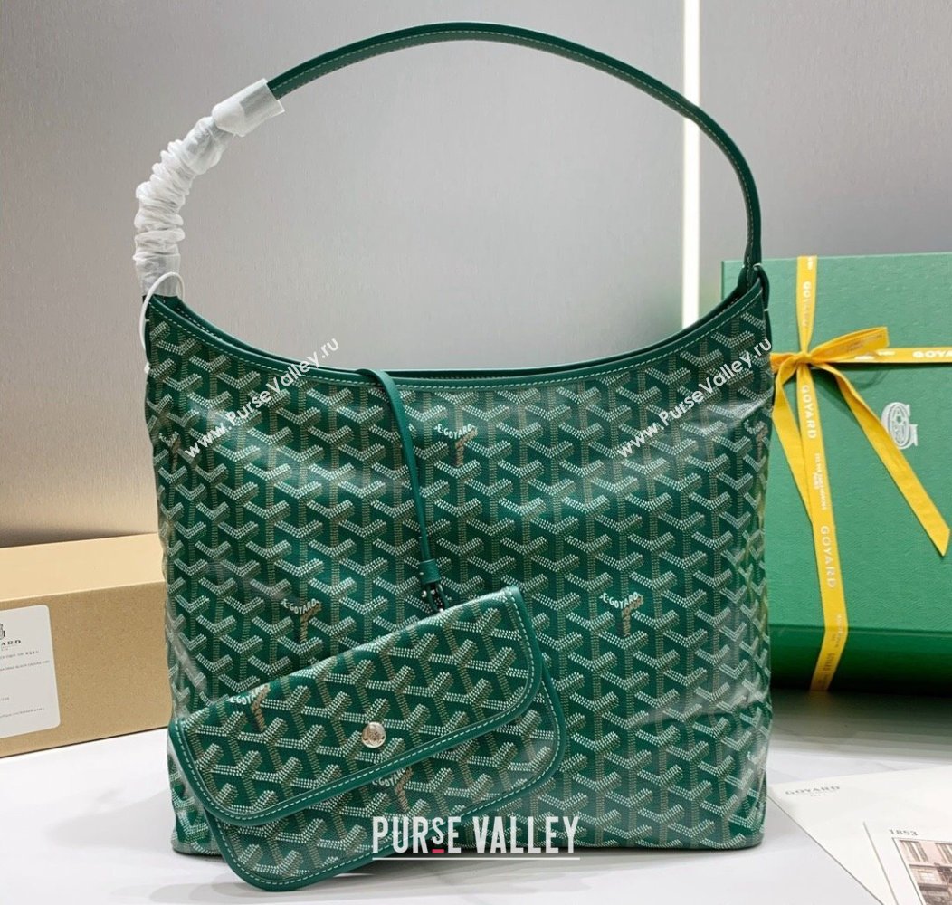 Goyard Boheme Hobo Bag Green 2024 GY8120 (ZHANG-241216093)