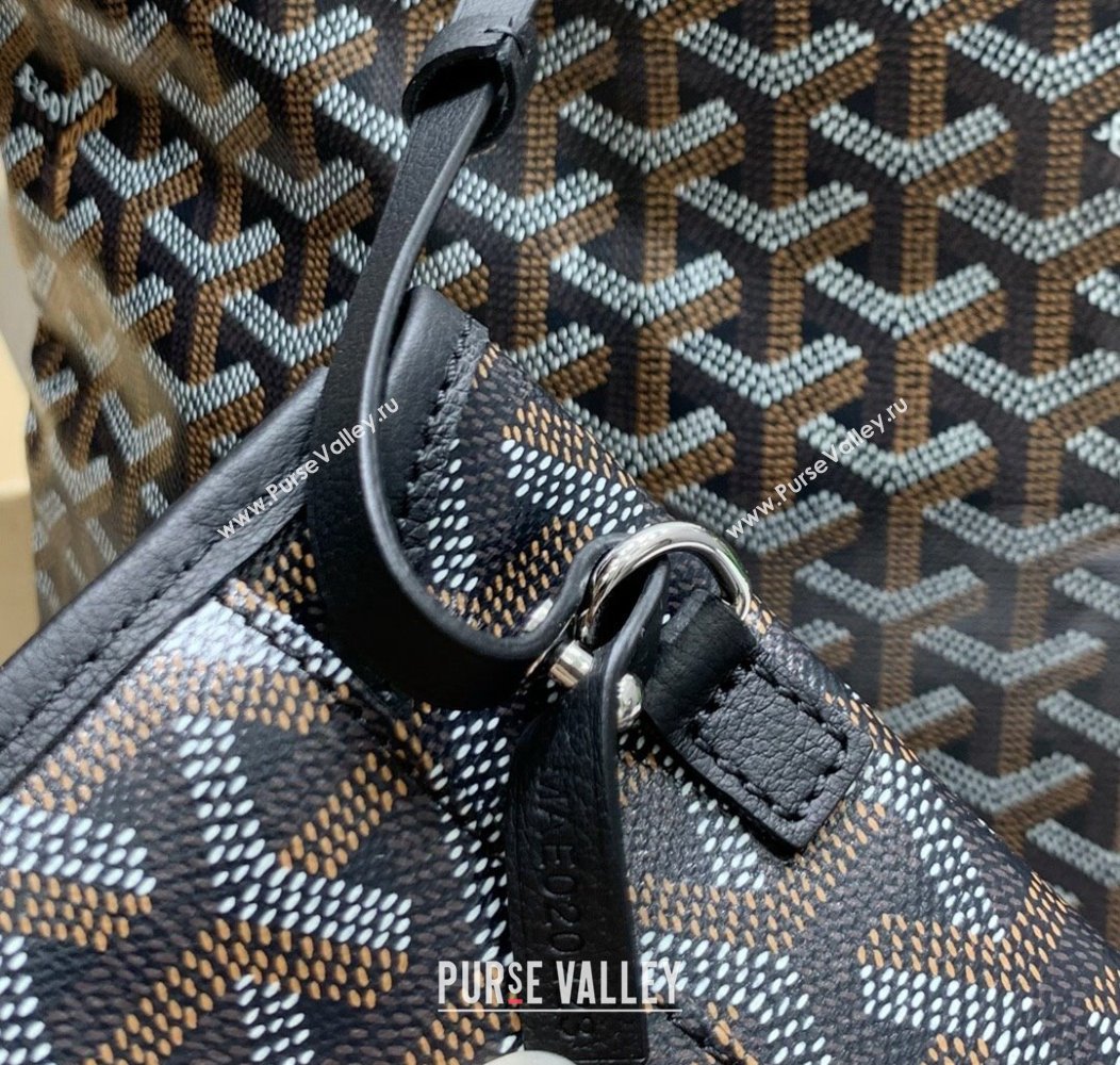 Goyard Boheme Hobo Bag Black 2024 GY8120 (ZHANG-241216094)