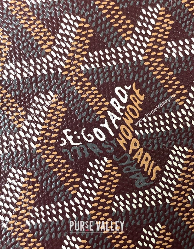 Goyard Alpin Mini Backpack Bag Burgundy 2024 020195 (ZHANG-241216096)