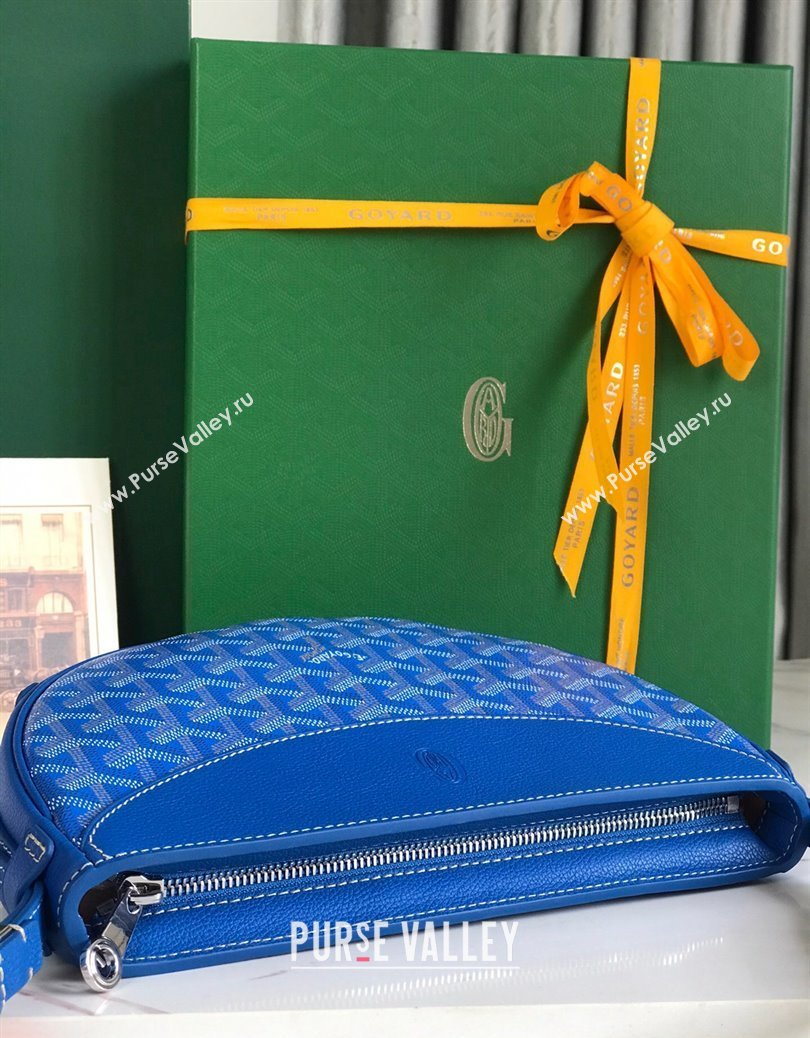 Goyard Hirondelle Shoulder Bag Sky Blue 2024 GY8007 (ZHANG-241216021)