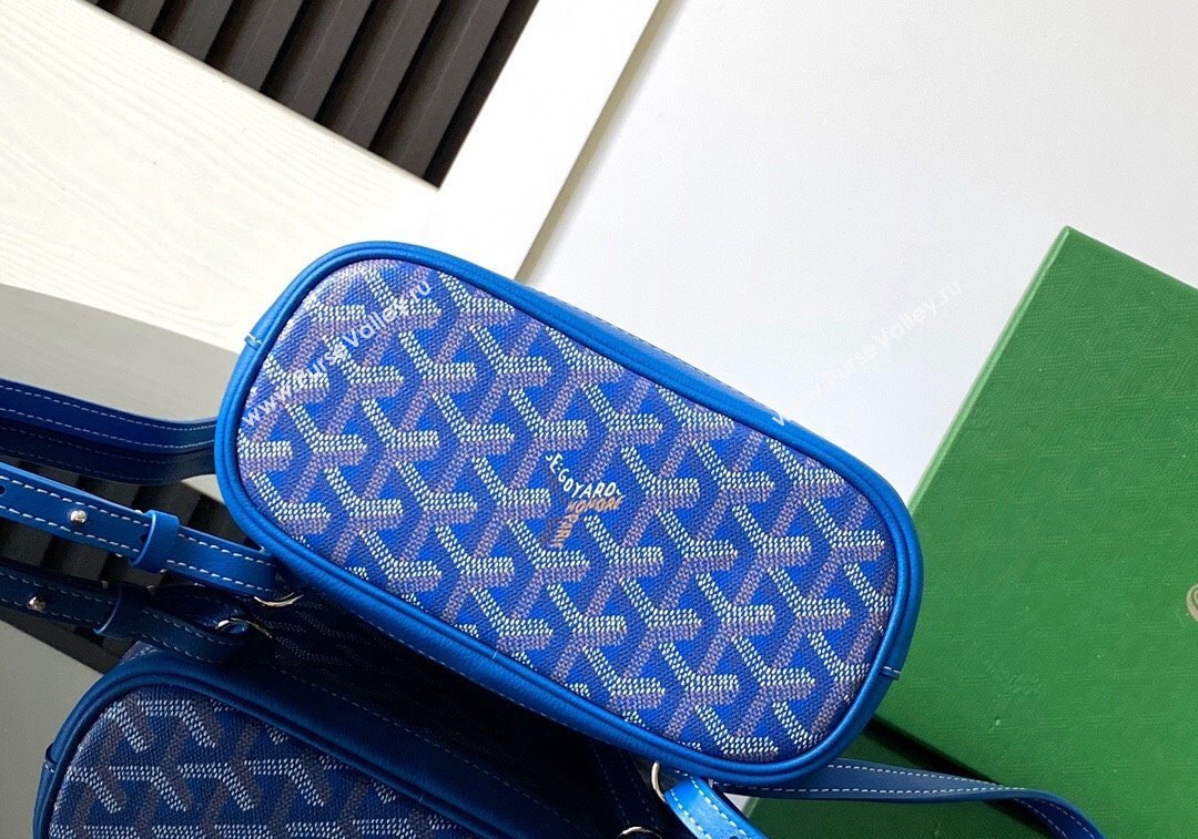 Goyard Alpin Mini Backpack Bag Sky Blue 2024 020195 (ZHANG-241216102)