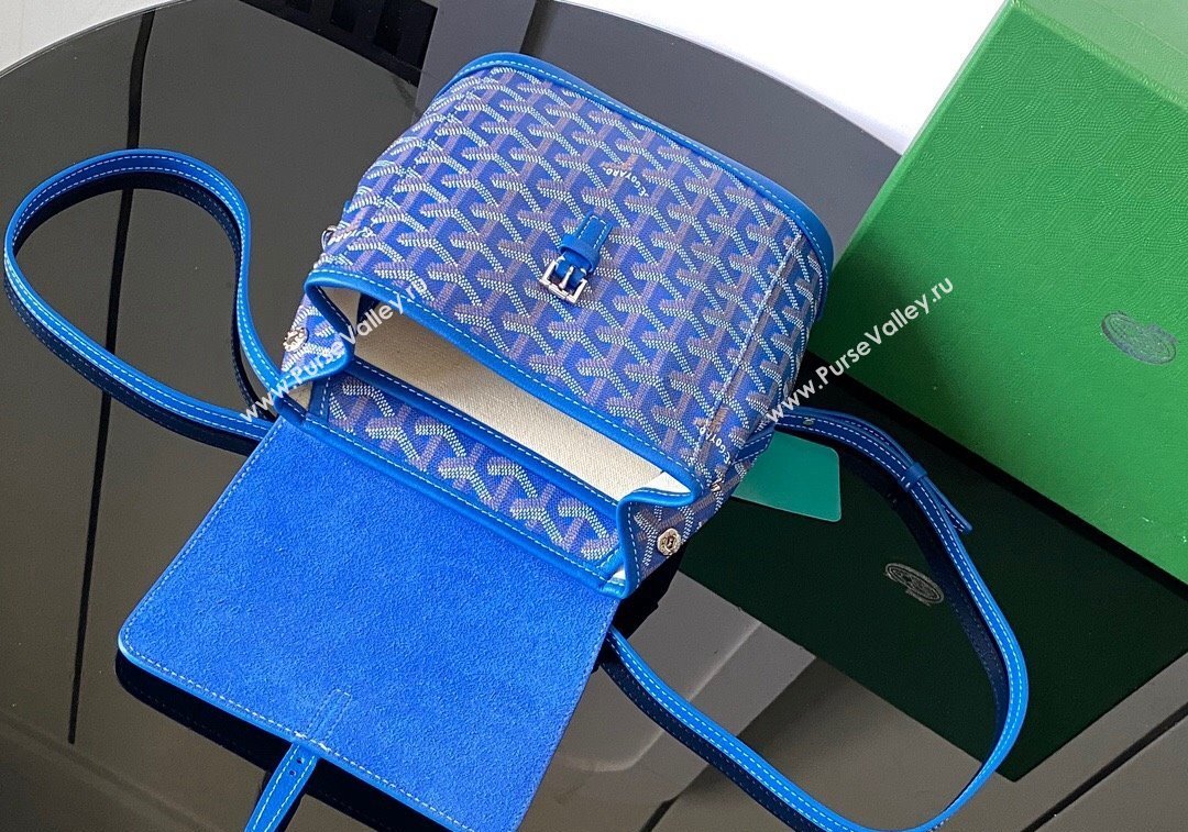 Goyard Alpin Mini Backpack Bag Sky Blue 2024 020195 (ZHANG-241216102)