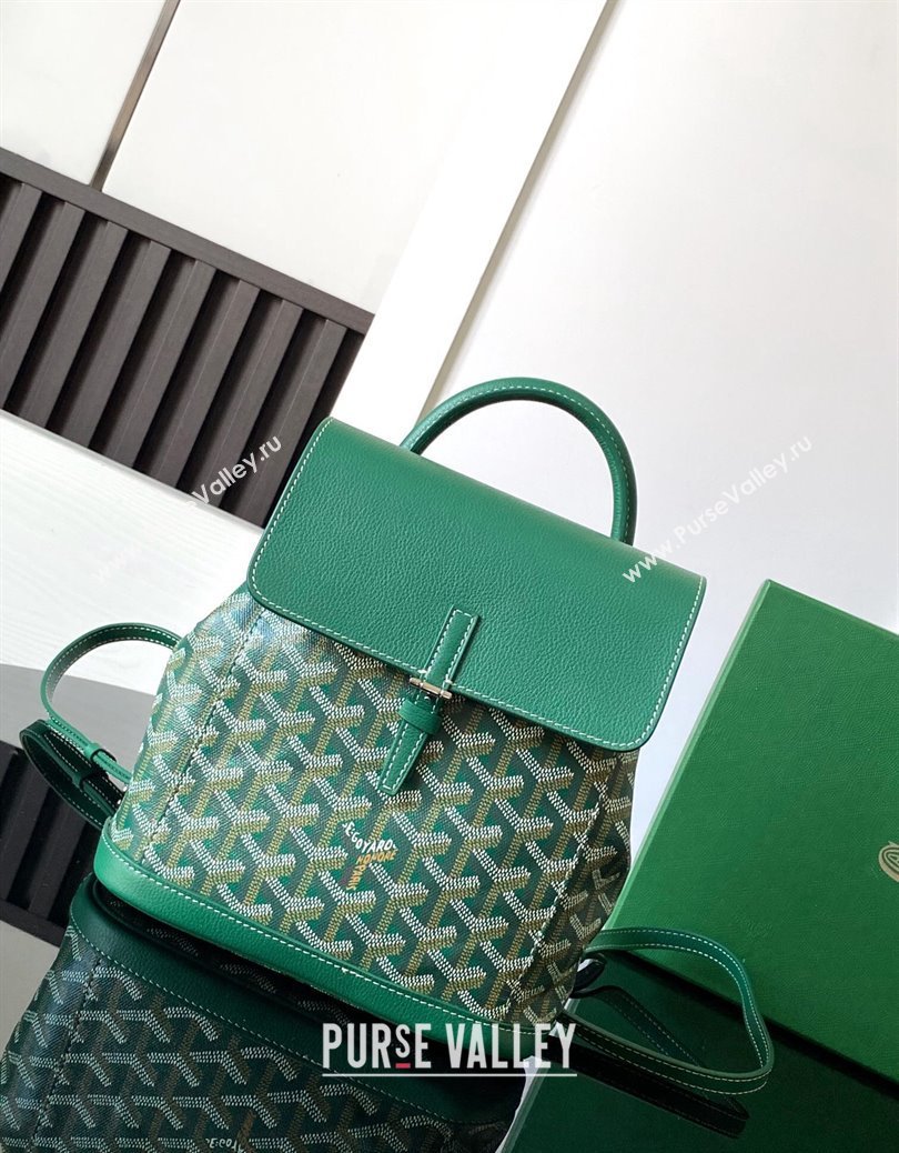 Goyard Alpin Mini Backpack Bag Green 2024 020195 (ZHANG-241216103)