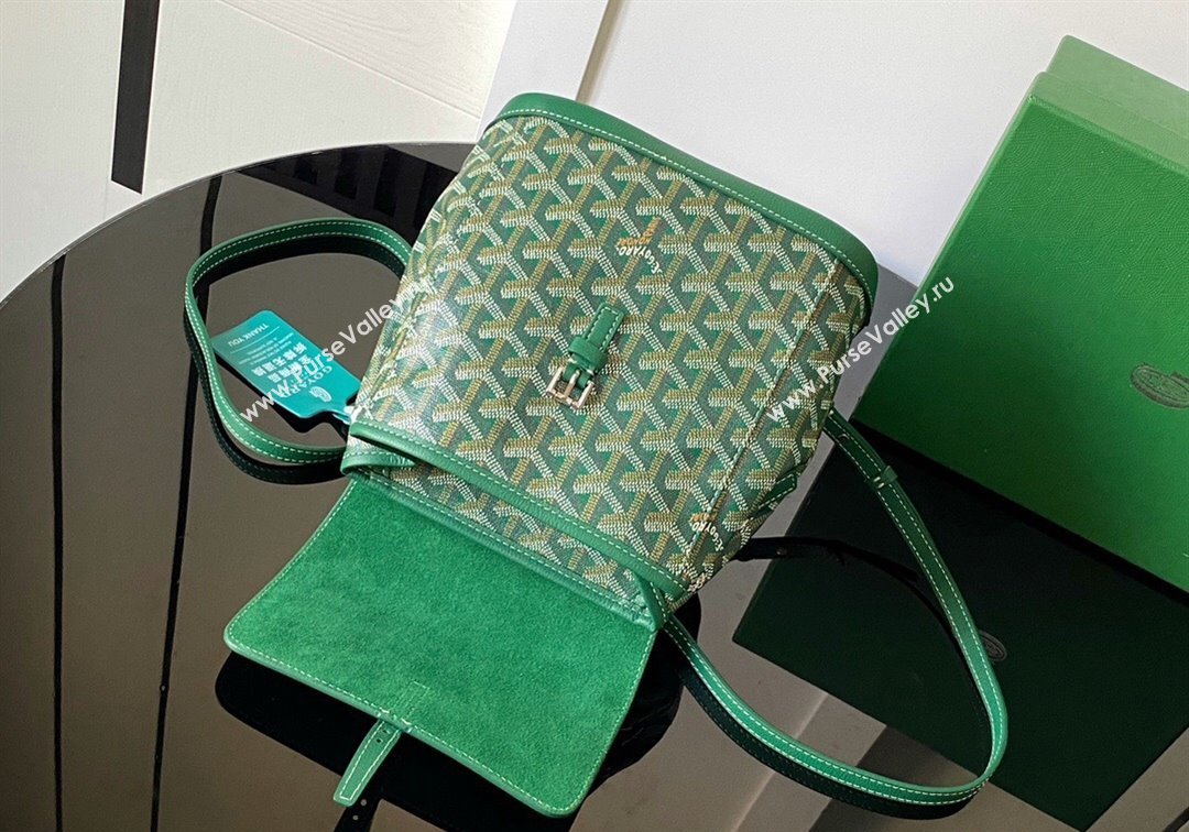 Goyard Alpin Mini Backpack Bag Green 2024 020195 (ZHANG-241216103)