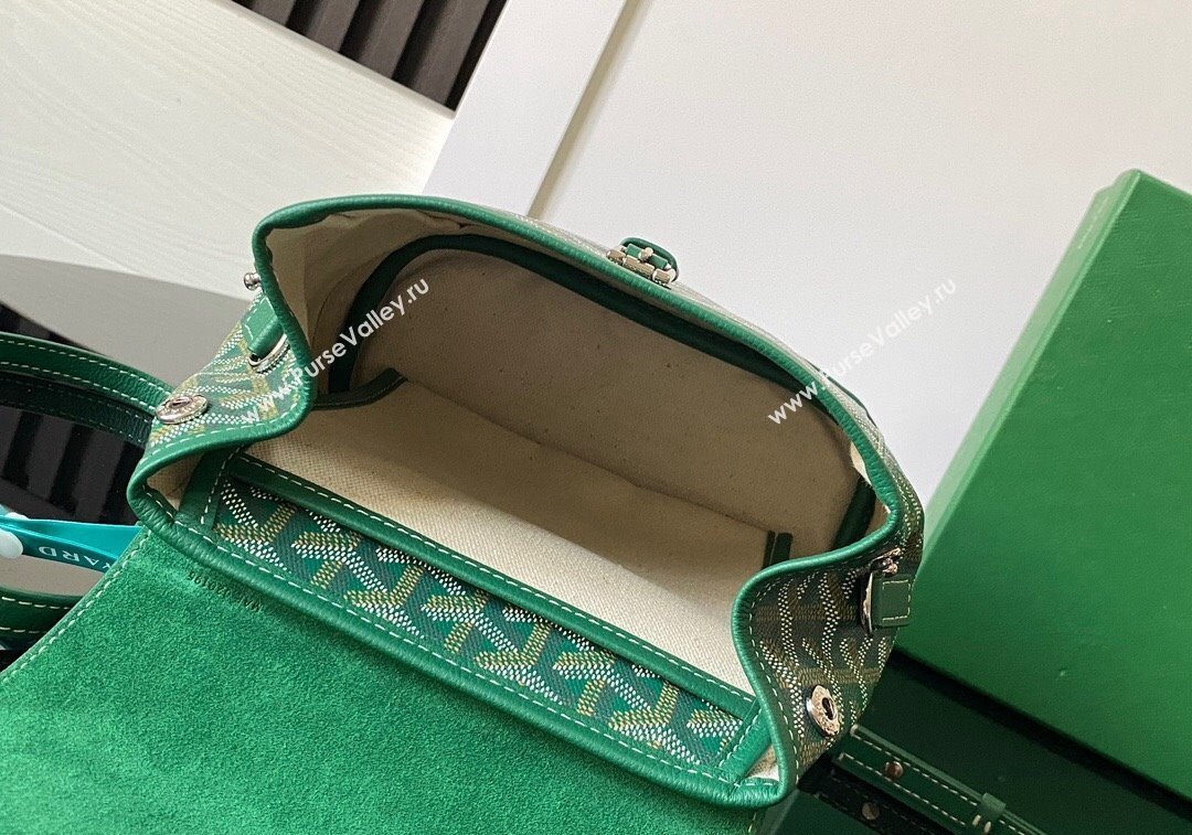 Goyard Alpin Mini Backpack Bag Green 2024 020195 (ZHANG-241216103)