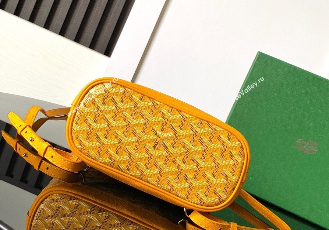 Goyard Alpin Mini Backpack Bag Yellow 2024 020195 (ZHANG-241216104)