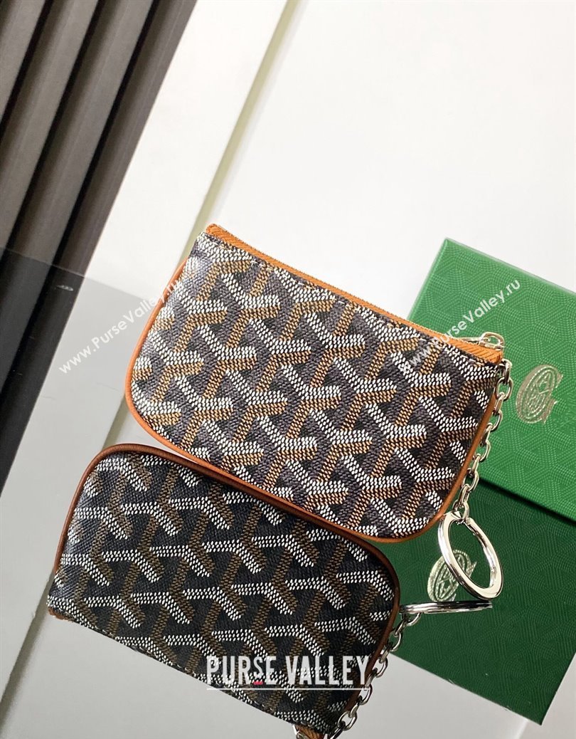 Goyard Sesame Pouch Brown 2024 GY3316 (ZHANG-241216105)