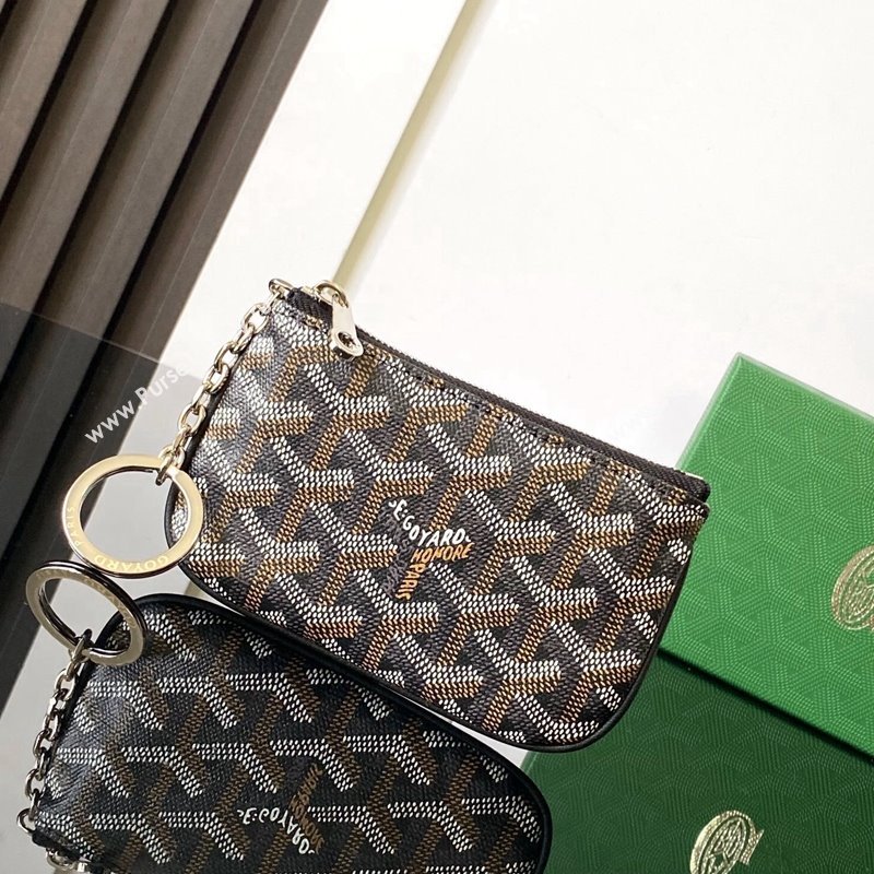 Goyard Sesame Pouch Black 2024 GY3316 (ZHANG-241216106)