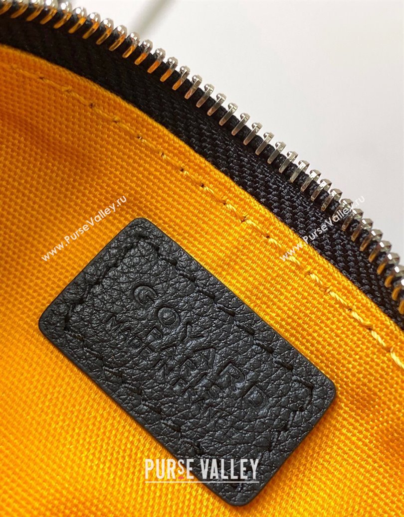 Goyard Sesame Pouch Black 2024 GY3316 (ZHANG-241216106)