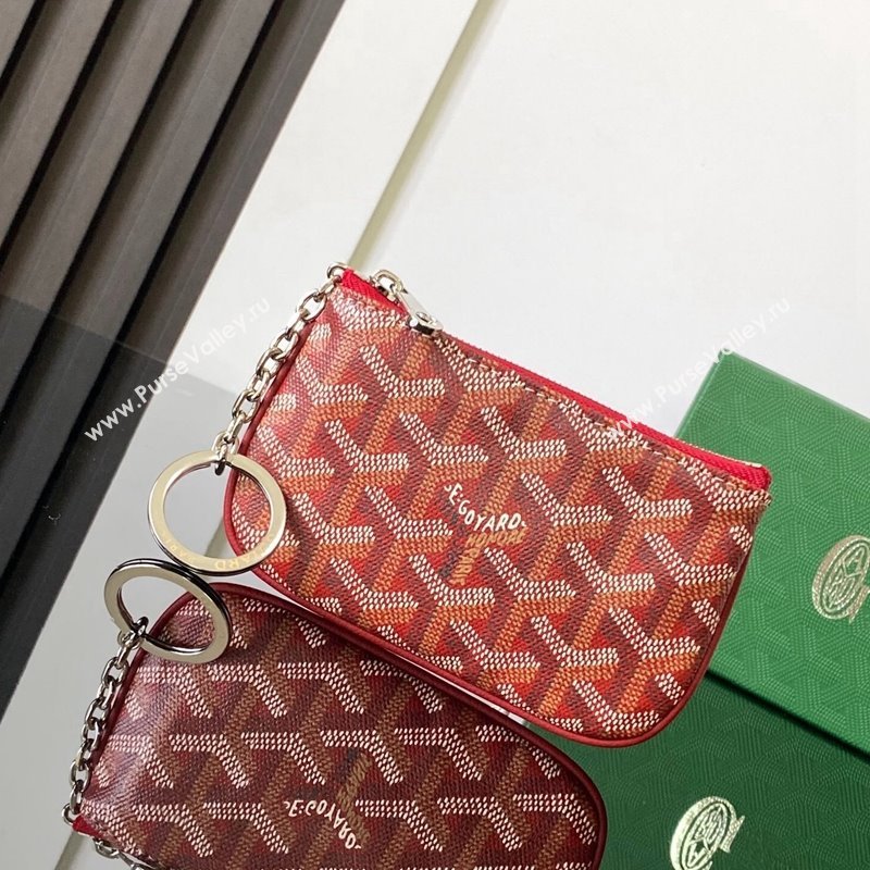 Goyard Sesame Pouch Red 2024 GY3316 (ZHANG-241216112)