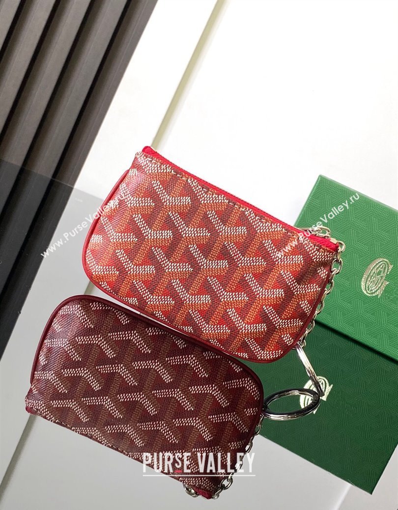 Goyard Sesame Pouch Red 2024 GY3316 (ZHANG-241216112)