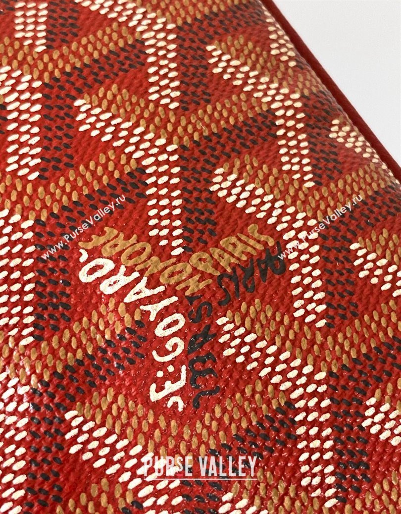 Goyard Sesame Pouch Red 2024 GY3316 (ZHANG-241216112)