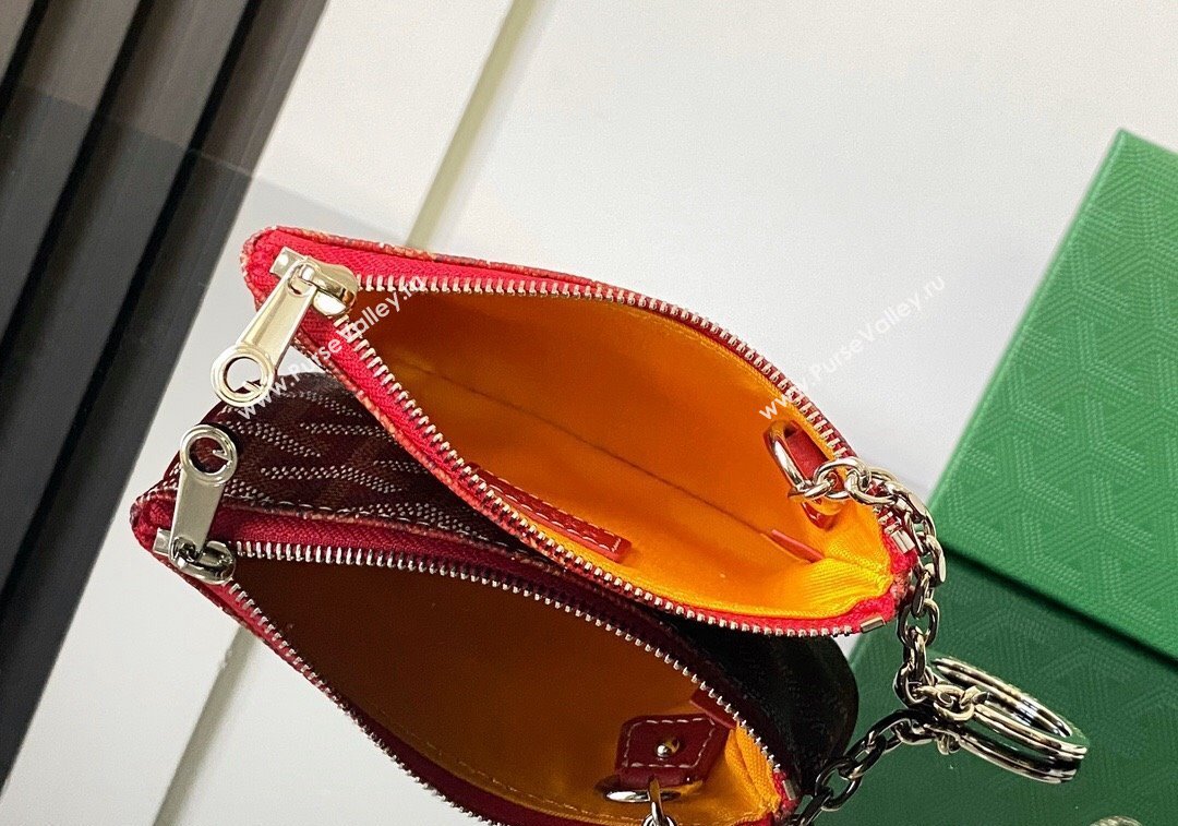 Goyard Sesame Pouch Red 2024 GY3316 (ZHANG-241216112)