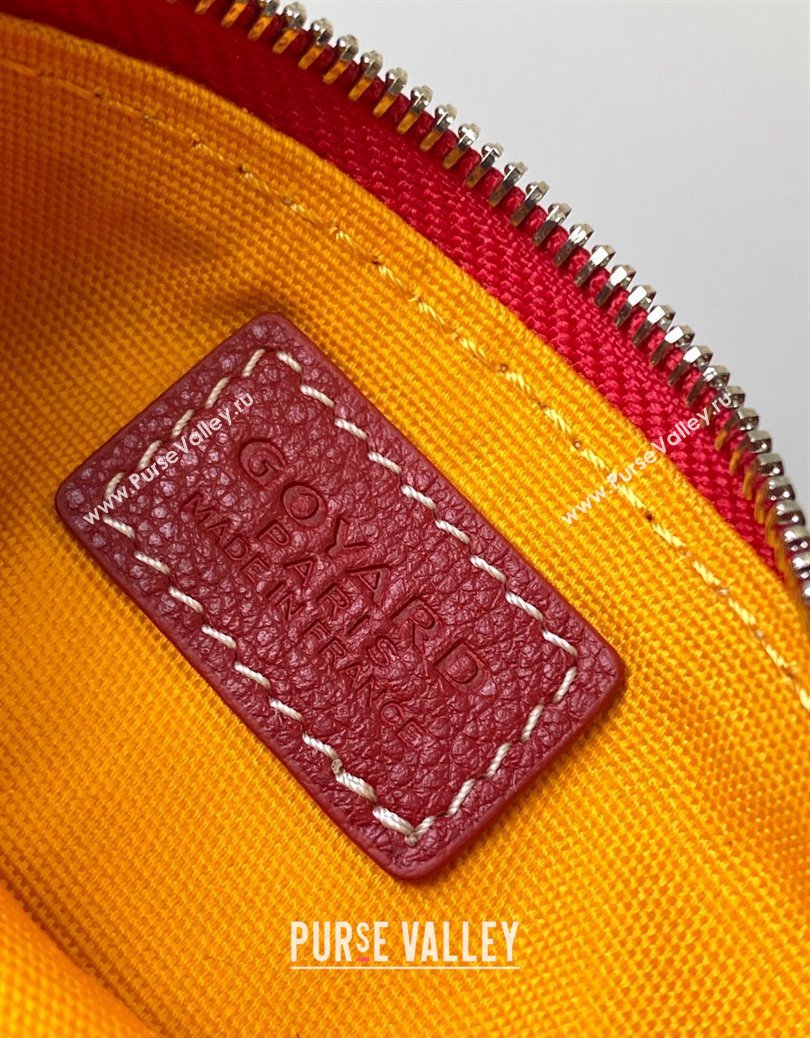 Goyard Sesame Pouch Red 2024 GY3316 (ZHANG-241216112)