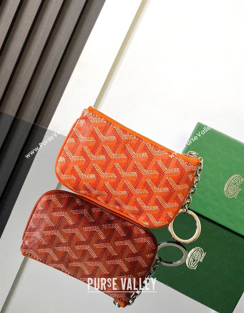 Goyard Sesame Pouch Orange 2024 GY3316 (ZHANG-241216114)