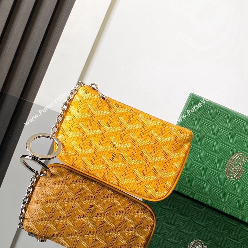 Goyard Sesame Pouch Yellow 2024 GY3316 (ZHANG-241216115)