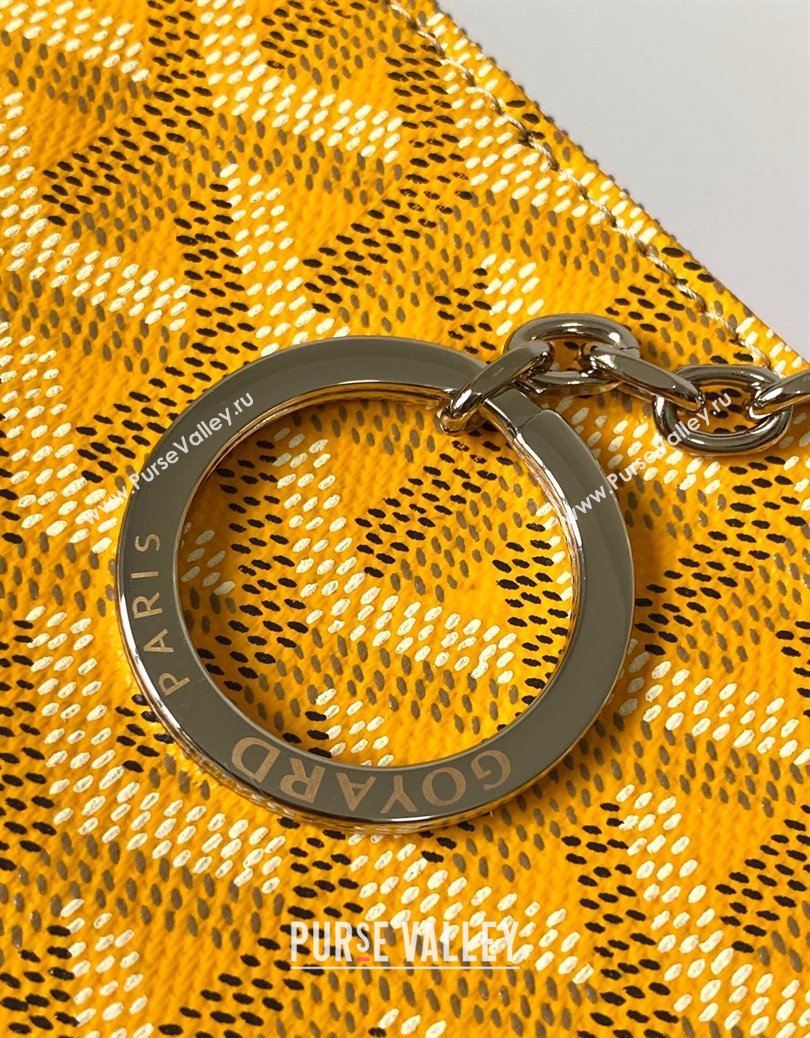 Goyard Sesame Pouch Yellow 2024 GY3316 (ZHANG-241216115)