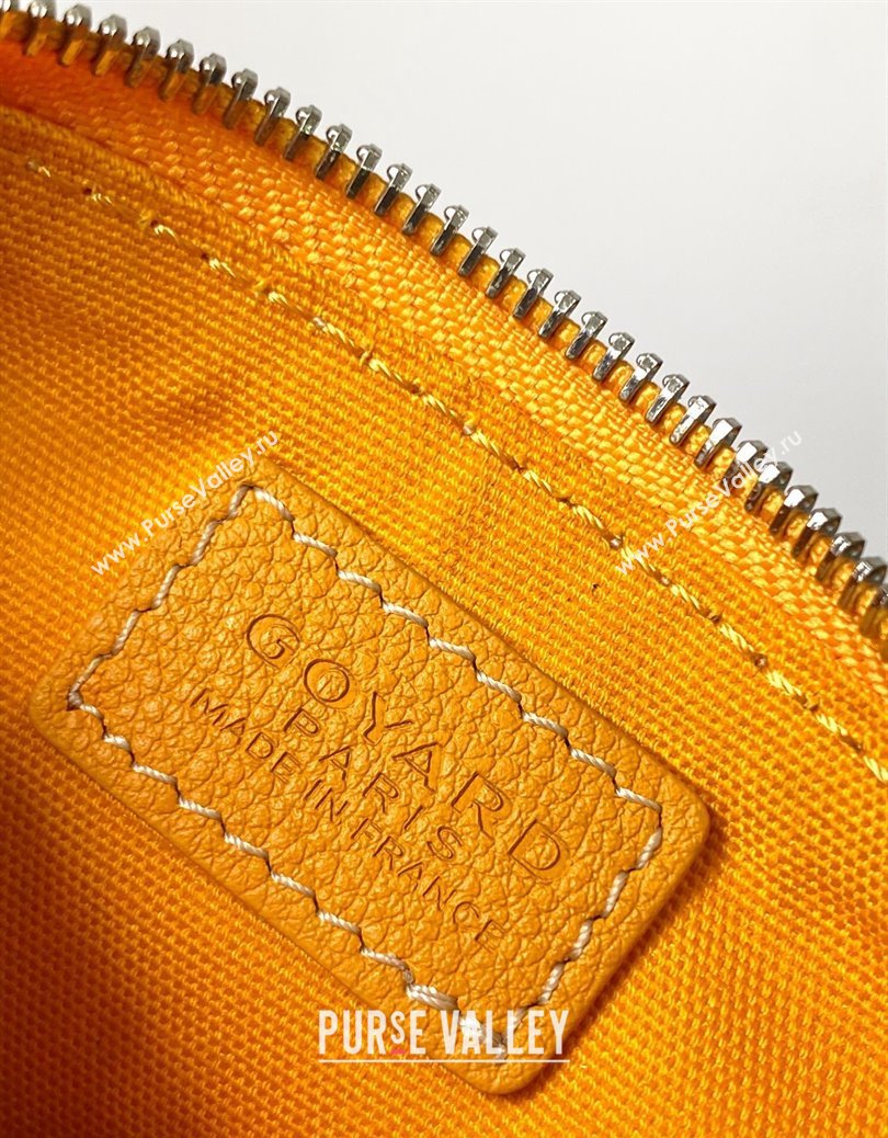 Goyard Sesame Pouch Yellow 2024 GY3316 (ZHANG-241216115)