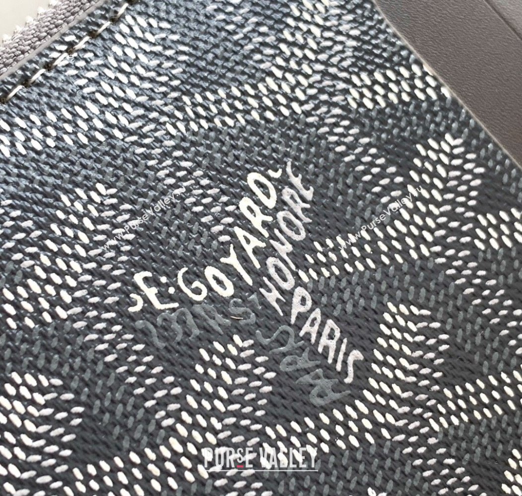 Goyard Bourbon Zipped Card holders Wallet Grey 2025 GY3321 (ZHANG-250121069)