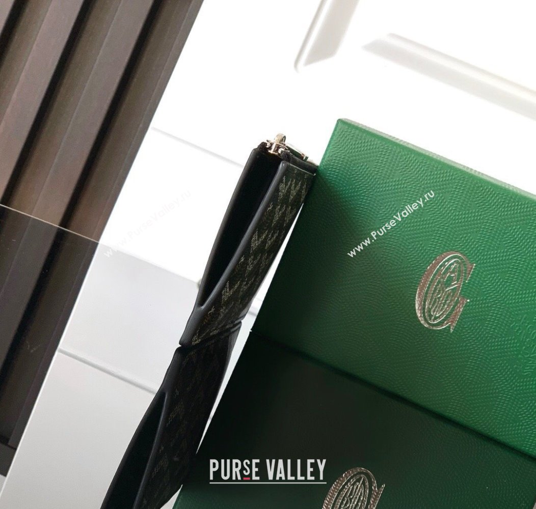 Goyard Bourbon Zipped Card holders Wallet Black 2025 GY3321 (ZHANG-250121071)