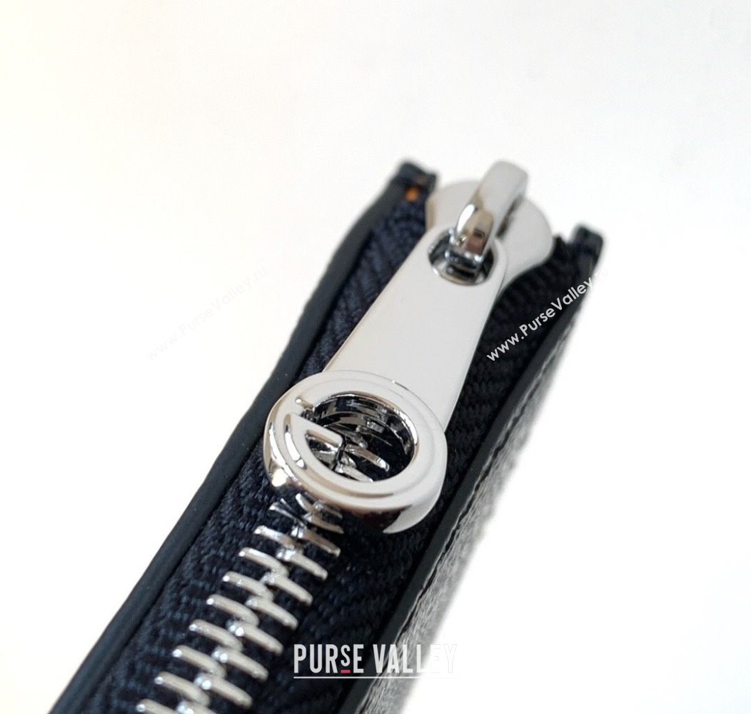 Goyard Bourbon Zipped Card holders Wallet Black 2025 GY3321 (ZHANG-250121071)