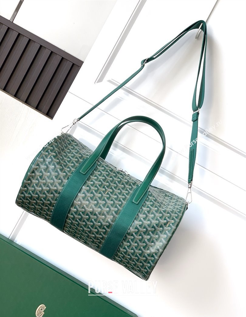 Goyard Barrel 40 Sports Bag Green 2025 GY020248 (ZHANG-250121073)