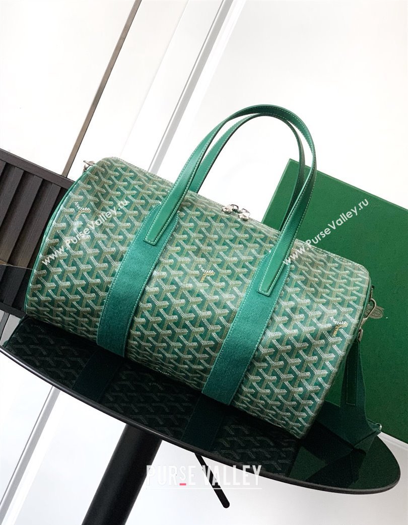 Goyard Barrel 40 Sports Bag Green 2025 GY020248 (ZHANG-250121073)