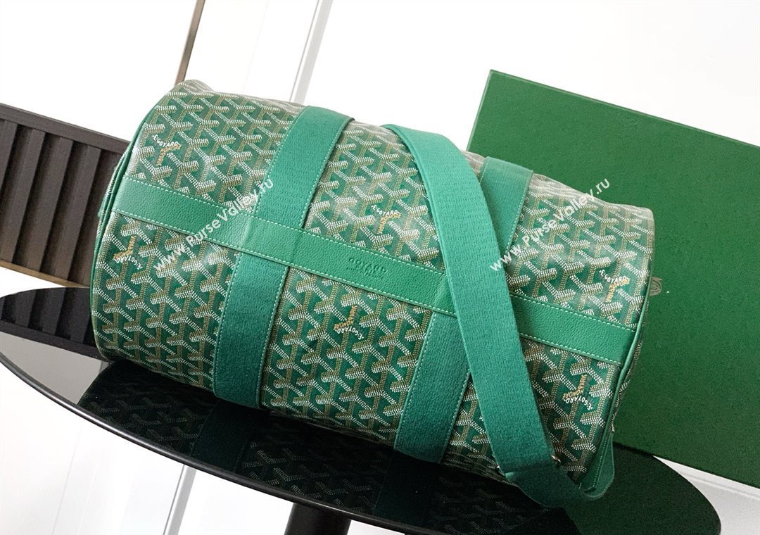 Goyard Barrel 40 Sports Bag Green 2025 GY020248 (ZHANG-250121073)