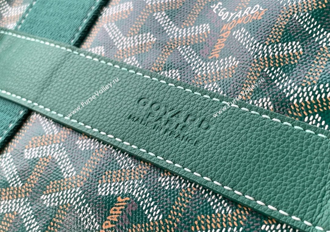 Goyard Barrel 40 Sports Bag Green 2025 GY020248 (ZHANG-250121073)