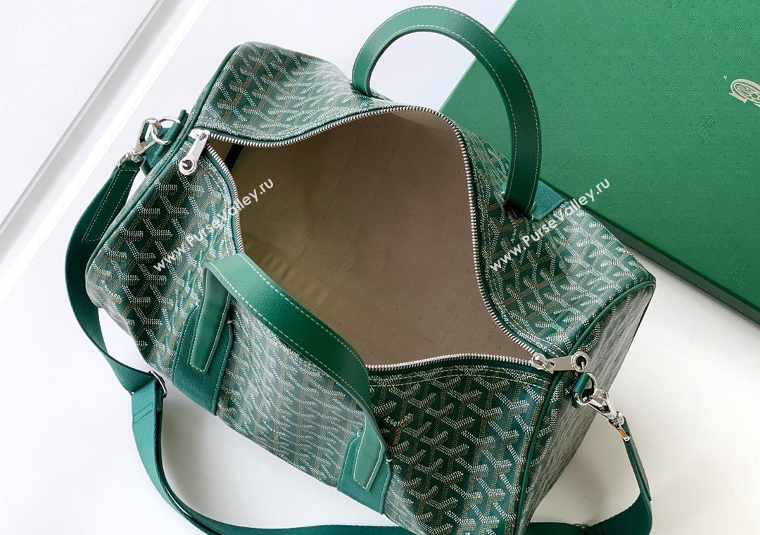 Goyard Barrel 40 Sports Bag Green 2025 GY020248 (ZHANG-250121073)