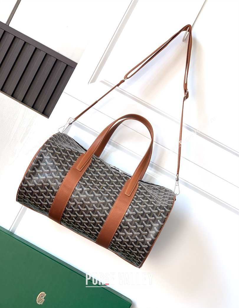 Goyard Barrel 40 Sports Bag Brown 2025 GY020248 (ZHANG-250121074)