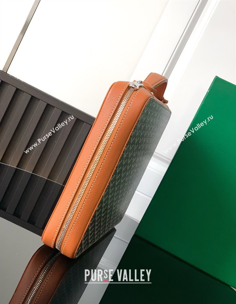 Goyard Compagnon Universel A4 Business Bag Brown 2025 GY8065 (ZHANG-250121057)