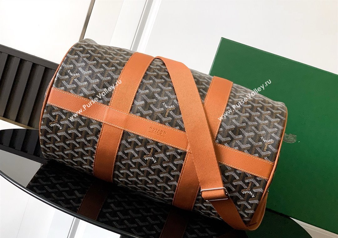 Goyard Barrel 40 Sports Bag Brown 2025 GY020248 (ZHANG-250121074)
