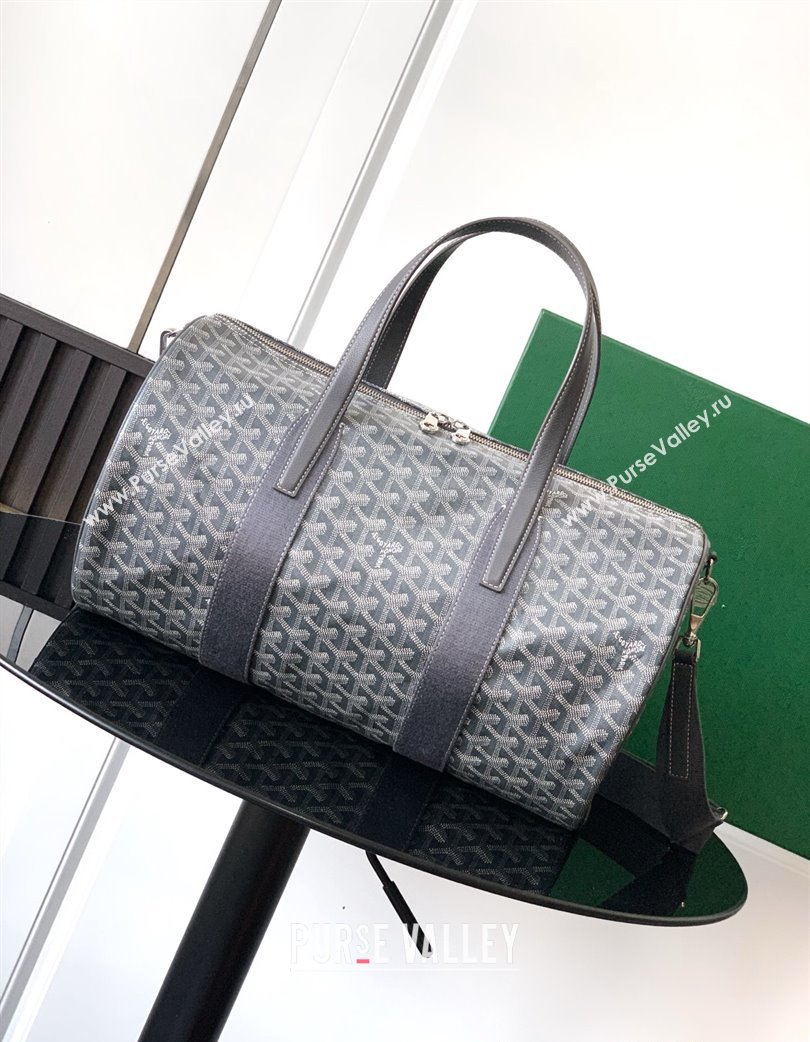 Goyard Barrel 40 Sports Bag Grey 2025 GY020248 (ZHANG-250121075)