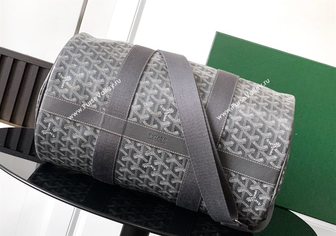 Goyard Barrel 40 Sports Bag Grey 2025 GY020248 (ZHANG-250121075)