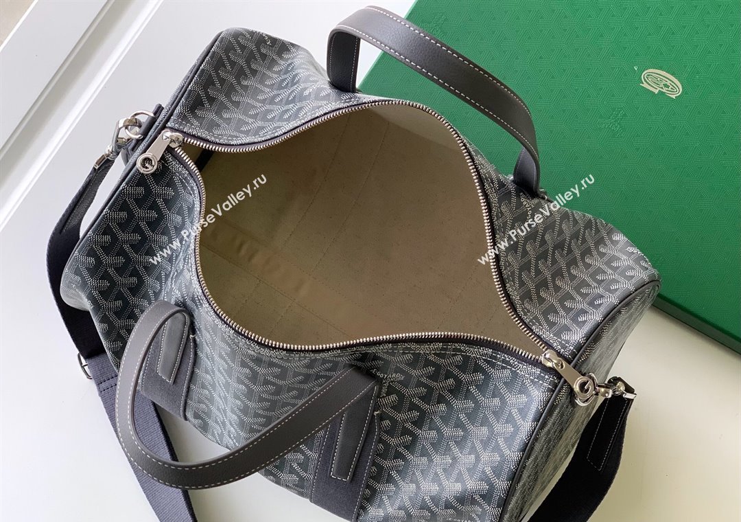Goyard Barrel 40 Sports Bag Grey 2025 GY020248 (ZHANG-250121075)