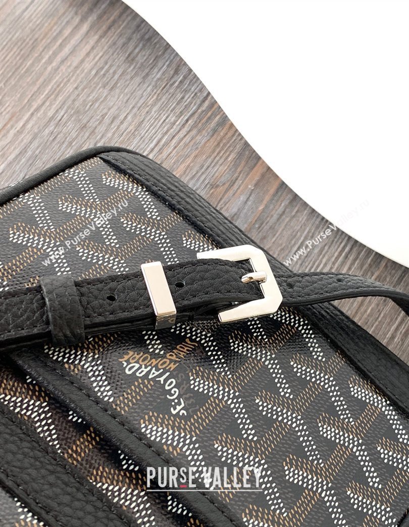 Goyard Vintage Mini Crossbody Bag Black 2025 GY8816 (ZHANG-250121084)