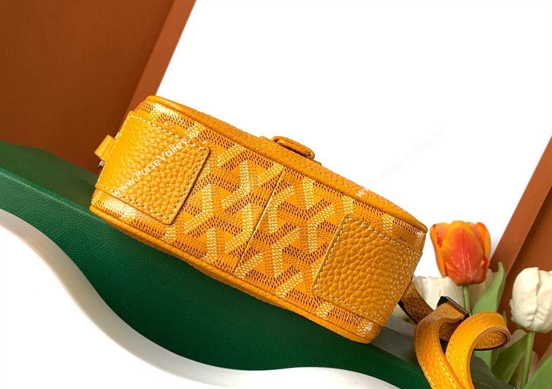 Goyard Vintage Mini Crossbody Bag Yellow 2025 GY8816 (ZHANG-250121089)